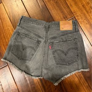 Levi Jean Shorts. Size 25.